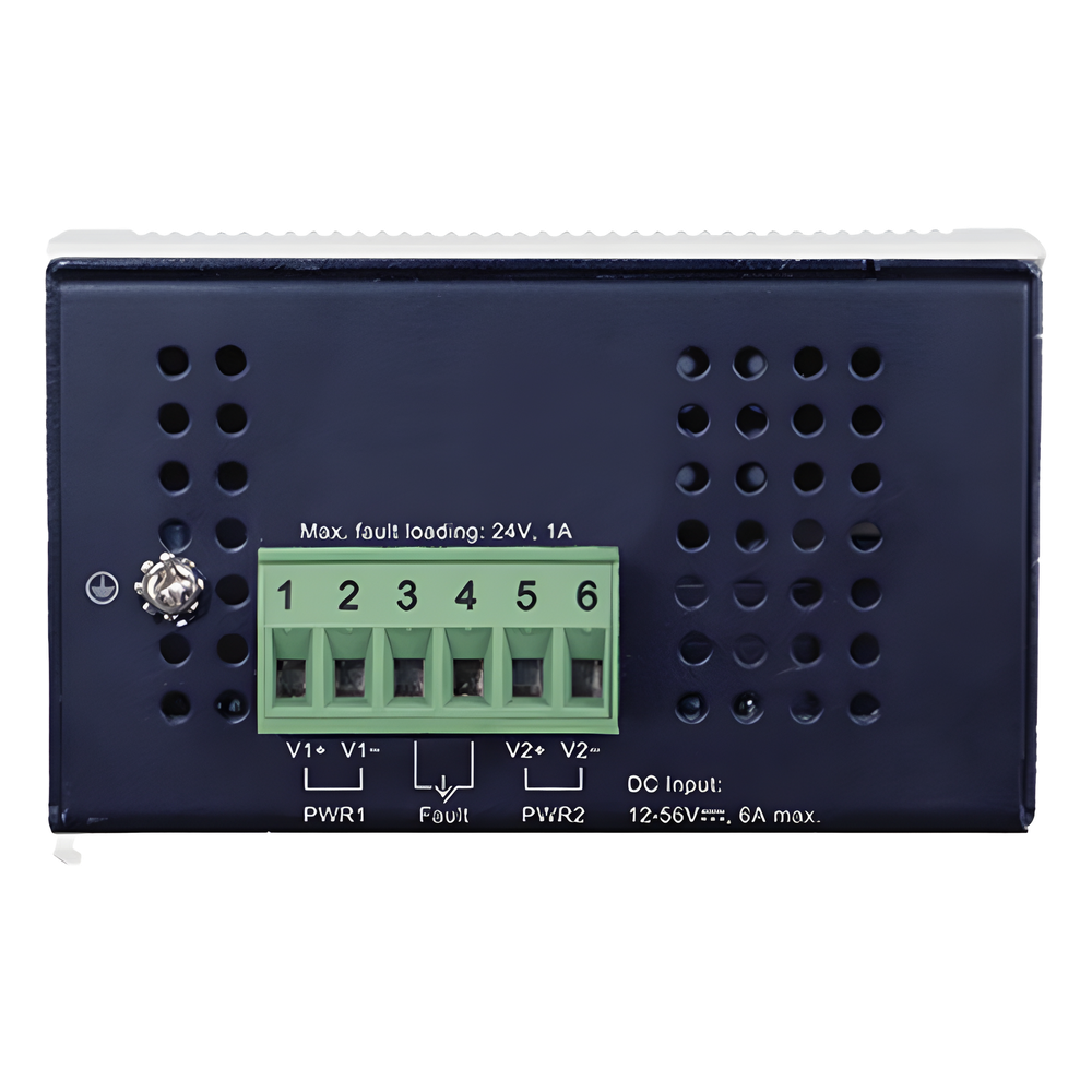 Convertidor de Medios Industrial de 2 Puertos SFP 100/1000X a 2 Puertos RJ45 10/100/1000T 802.3bt PoE++