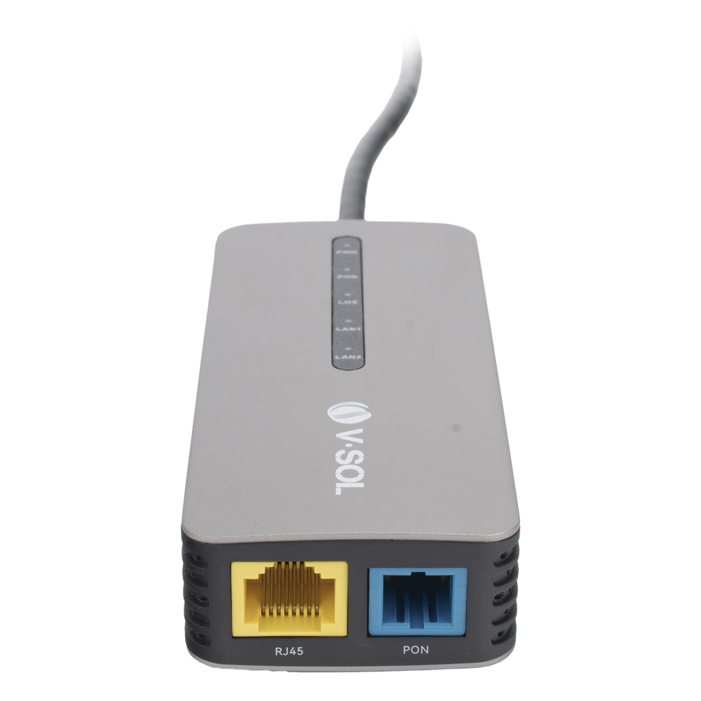ONU Bridge Dual GPON/EPON USB Portátil / 1 puerto RJ45 2.5Gbps / 1 puerto USB