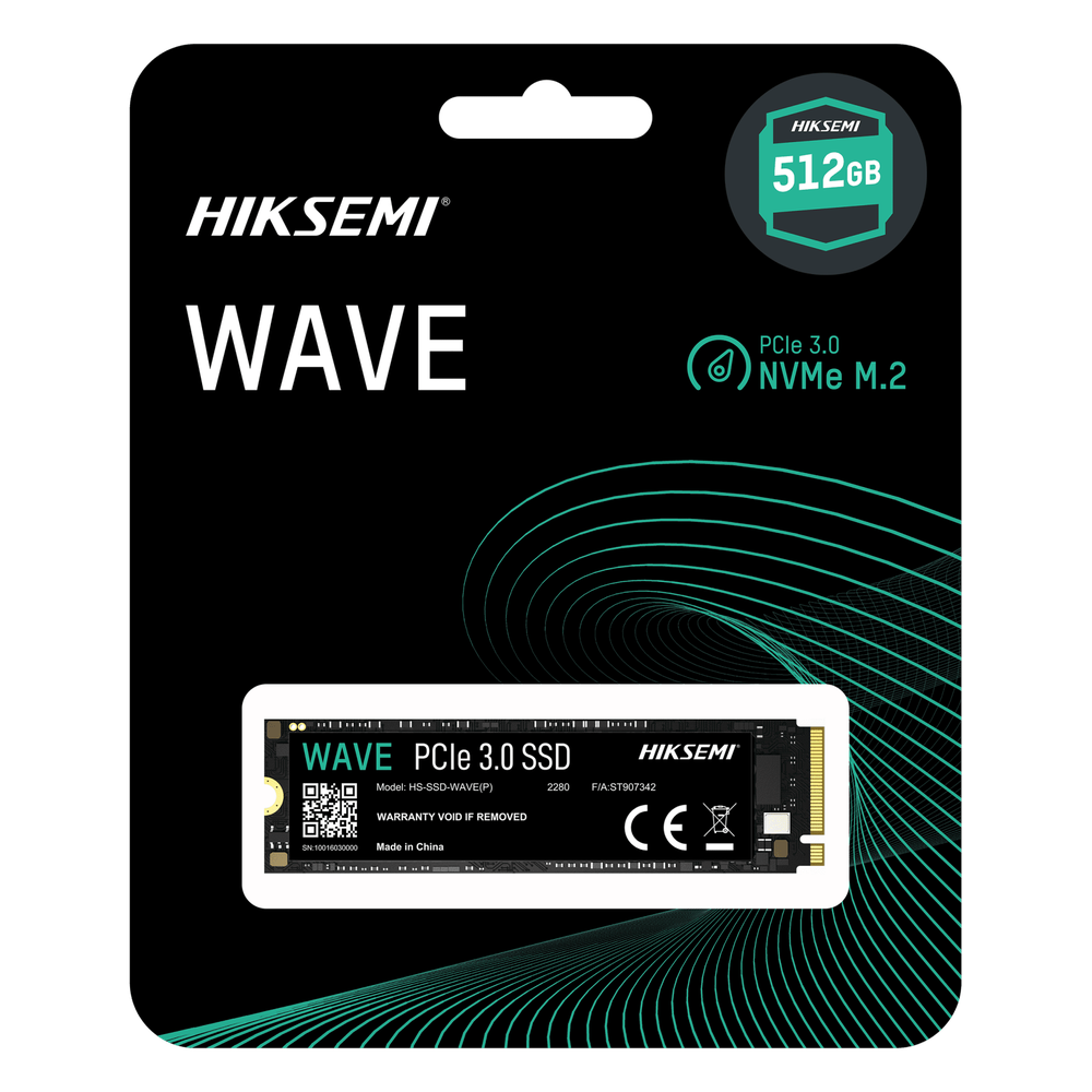 SSD M.2 NVMe PCIe 3.0 / 512 GB / 2500 MB/s Lectura / 1025 MB/s Escritura / 3D NAND / M.2 2280