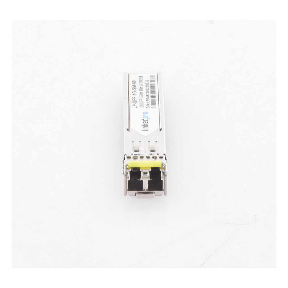 Transceptor Óptico SFP (Mini-Gbic) / Monomodo 1550 nm / 1.25 Gbps / 1000BASE-ZX / Conectores LC/UPC Dúplex / DDM / Hasta 80 km