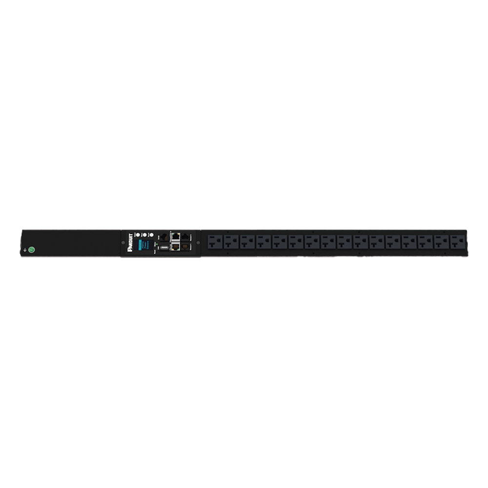 PDU G6 Monitoreable (MI) para Distribución de Energía, Enchufe de Entrada NEMA 5-15P, Con 16 Salidas NEMA 5-20R, de Instalación Vertical, 120 Vca, 15 Amp