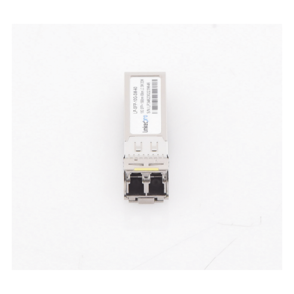 Transceptor Óptico SFP+ (Mini-Gbic) / Monomodo 1550 nm / 10 Gbps / 10GBASE-ER / Conectores LC/UPC Dúplex / DDM / Hasta 60 km