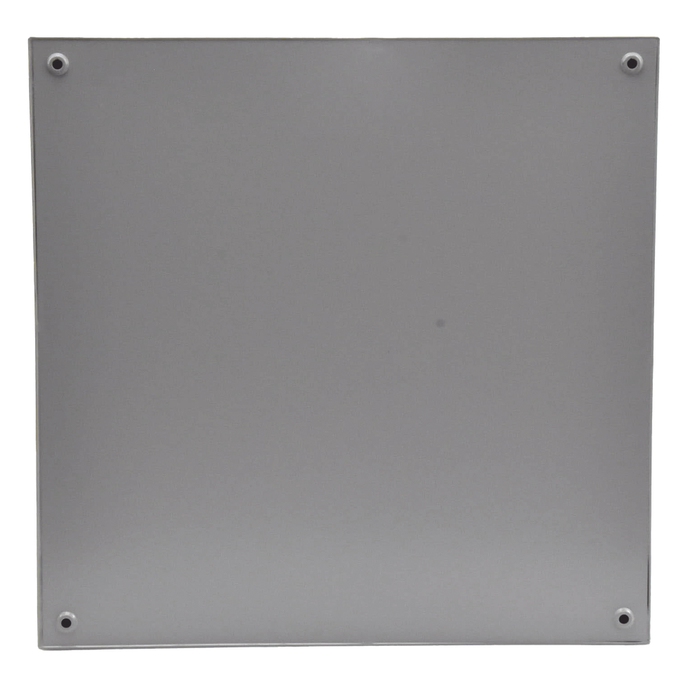 Gabinete de Acero, Nema 4 -IP 66 de 60 x 60 x 25 cm con Platina y certificado UL.