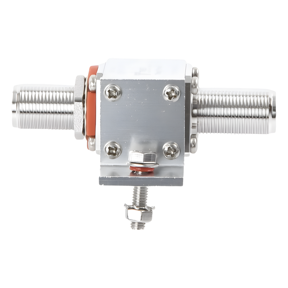 Protector Coaxial, Montaje Universal, para equipos HF, VHF y UHF (20 - 1000 MHz), Conectores N-hembra