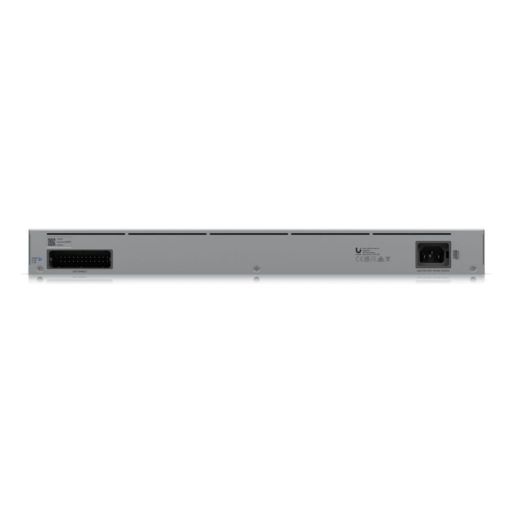 UniFi Switch Pro Max 24 – Switch Capa 3 con 24 Puertos (8 × 2.5 GbE y 16 × 1 GbE), 2 Puertos SFP+ 10G y Pantalla Informativa Integrada