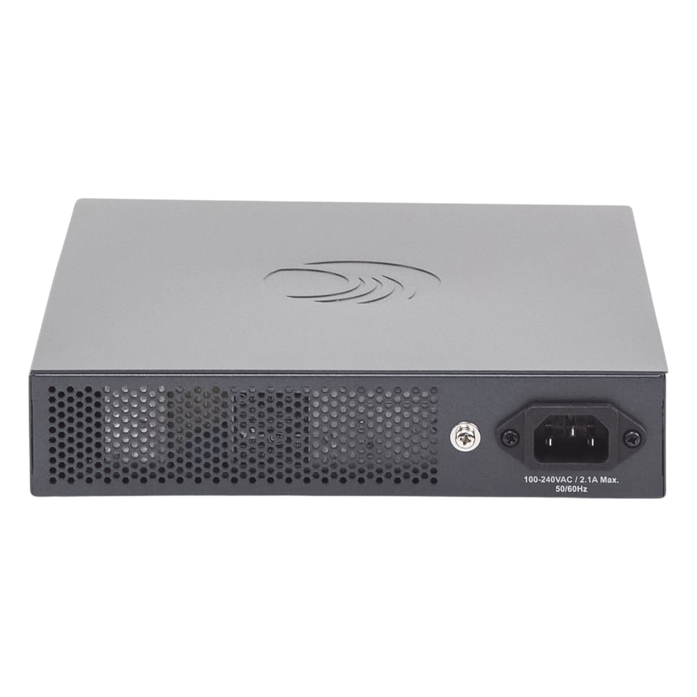 Switch cnMatrix EX2010-P capa 3 de 10 puertos(8 PoE Gigabit 802.3af/at, 2 SFP, 1 consola, 1 MNGMT, 1 USB) administración desde la Nube (MX-EX2010PXA-U)