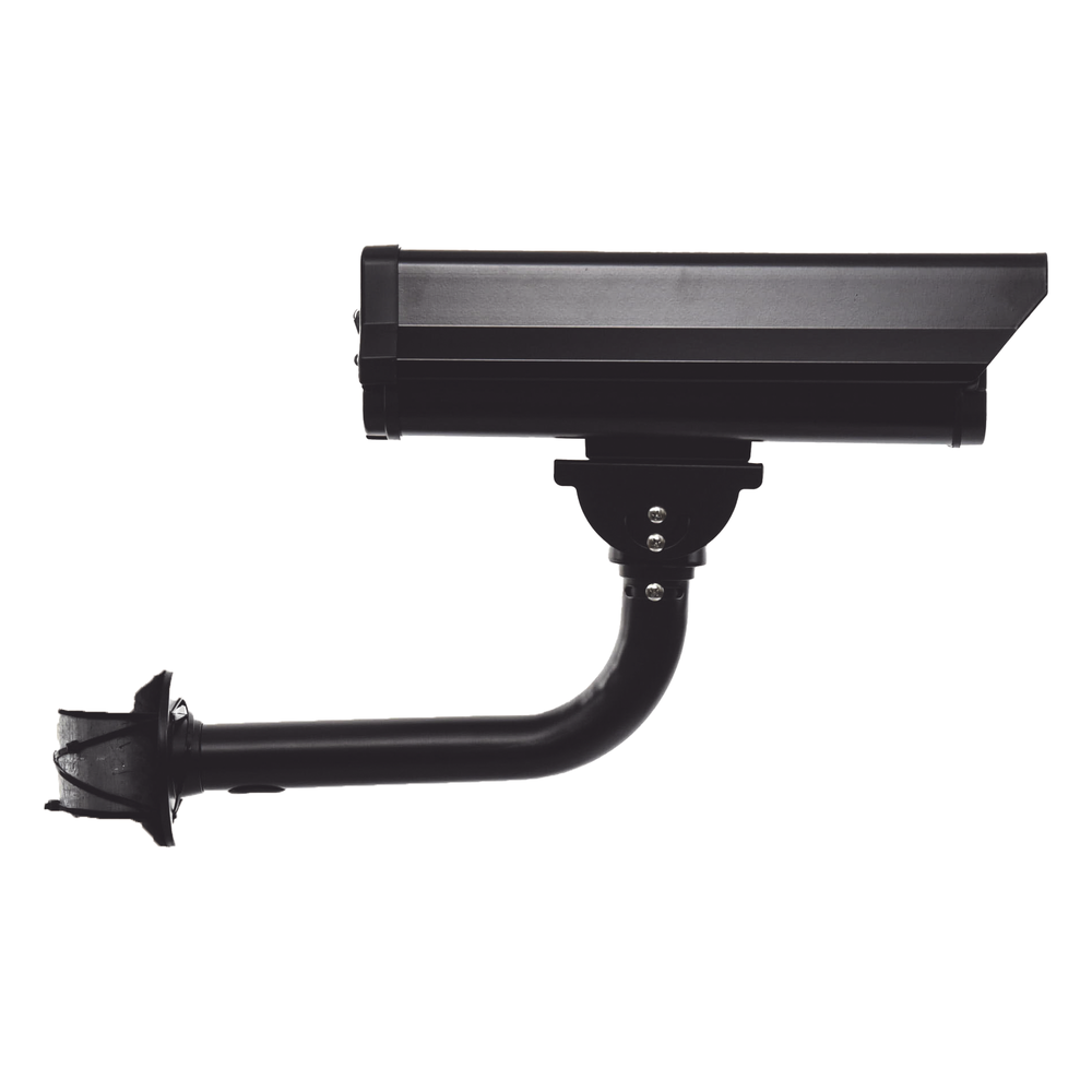 Gabinete Antivandálico(IK10) / Uso en Exterior (IP66) / Compatible con Cualquier Cámara Tipo Box (Professional) / Brazo de Acero Color Negro