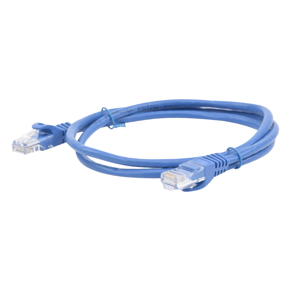 Cable de Parcheo UTP Cat5e - 1 Metro (3.28 Pies) - Azul