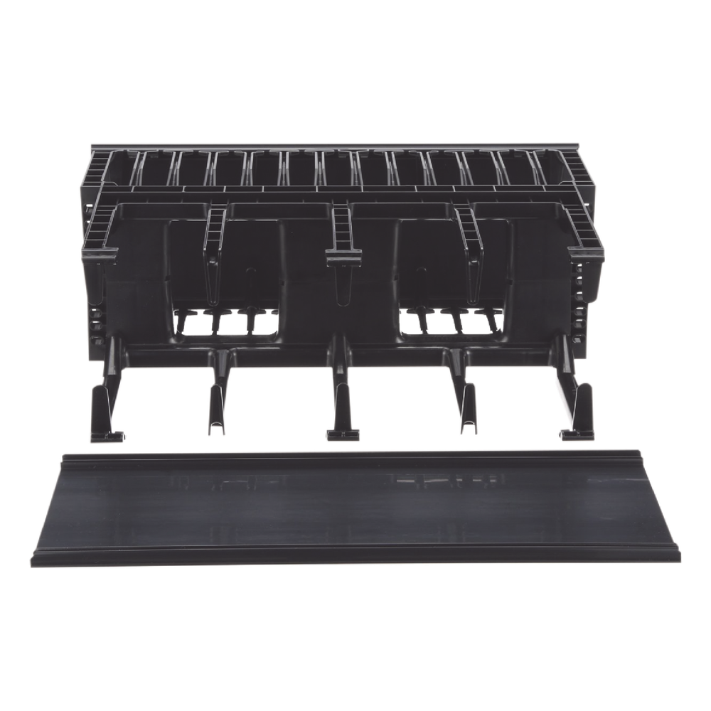 Organizador de Cables Horizontal NetManager de Alta Densidad, Doble (Frontal y Posterior), Para Rack de 19in, 4UR
