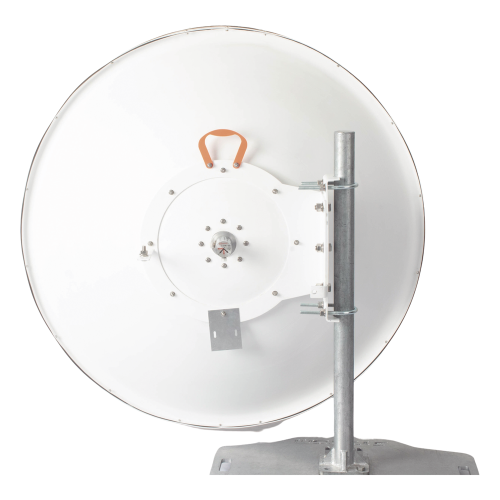Antena Parabólica Blindada / 4.9-6.4 GHz / Ganancia 35-37 dBi / Enlace PTP hasta 120 km / Carrier Class / Supresión de Ruido / Polarización Dual
