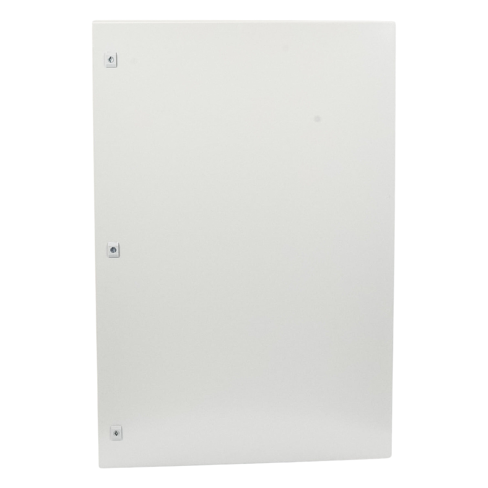Gabinete de Acero IP66 Uso en Intemperie (800 x 1200 x 400 mm) con Placa Trasera Interior Metálica y Compuerta Inferior Atornillable (Incluye Chapa y Llave).