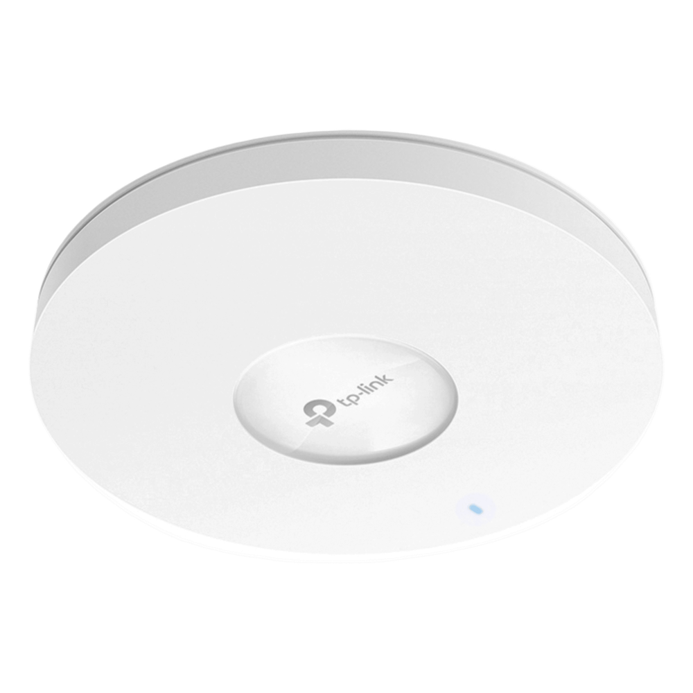 Punto de Acceso Omada / Wi-Fi 7 BE9300 MU-MIMO 2x2 / 1 Puerto 2.5 Gbps / Mesh Omada / Operaciones Multiencale (MLO) / Configuración por Controlador o Stand-Alone / Para Montaje en Techo/pared / Alimentación PoE+