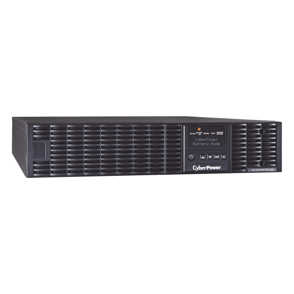 UPS de 2200 VA/1800 W, Online Doble Conversión, Entrada 120 Vca NEMA 5-20P, Onda Senoidal Pura, Rack o Torre de 2 UR, Con 6 NEMA 5-20R y 1 NEMA L5-20R