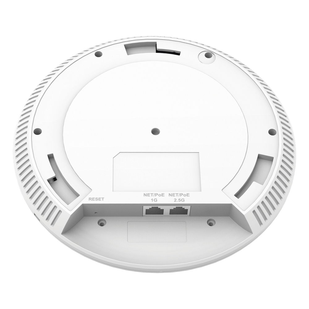 Punto de acceso Wi-Fi 6E tribanda GWN 802.11ax, con administración desde la nube gratuita o stand-alone.