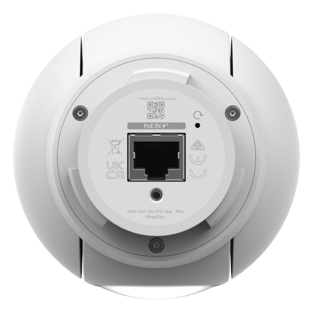 Camara UniFi G5 PTZ resolución 2K (4MPX) control de giro e inclinación, zoom óptico 2X, visión noctura IR 20 mts, apta para exterior, POE+