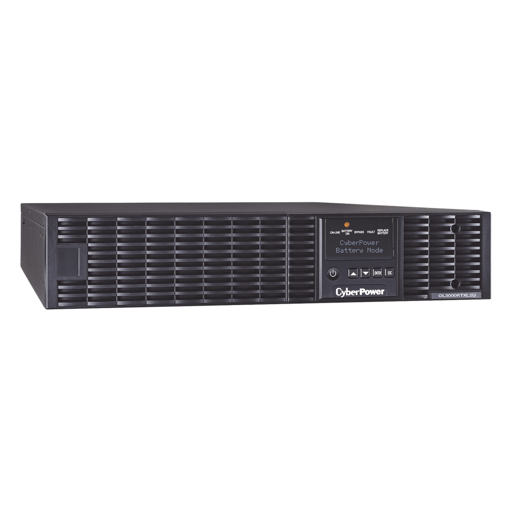 UPS de 3000 VA/2700 W, Online Doble Conversión, Entrada 120 Vca NEMA L5-30P, Onda Senoidal Pura, Torre o Rack de 2 UR, Con 6 Tomas NEMA 5-20R y 1 NEMA L5-30R