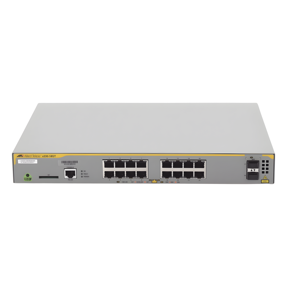 Switch Administrable Capa 3, 16 puertos 10/100/1000 Mbps + 2 puertos SFP Gigabit