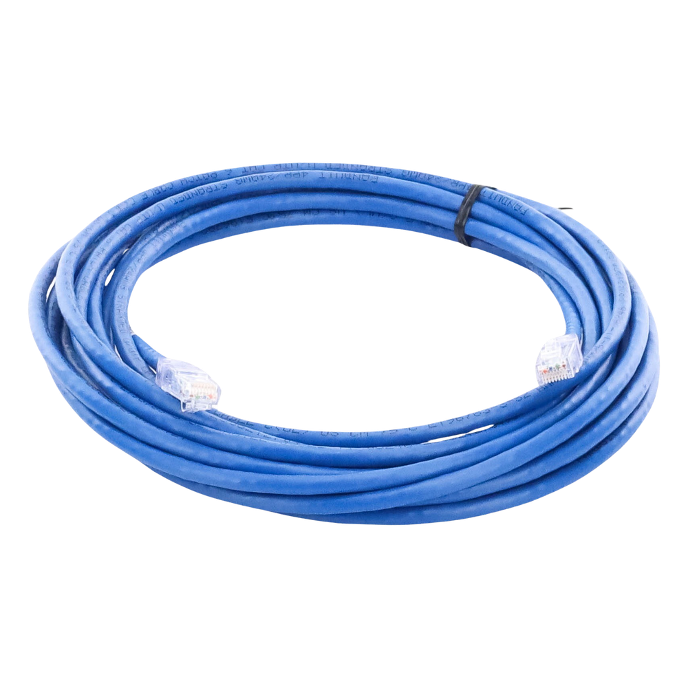 Cable de Parcheo UTP Categoría 6, con Plug Modular en Cada Extremo - 6 Metros (19.69 Pies) - Azul