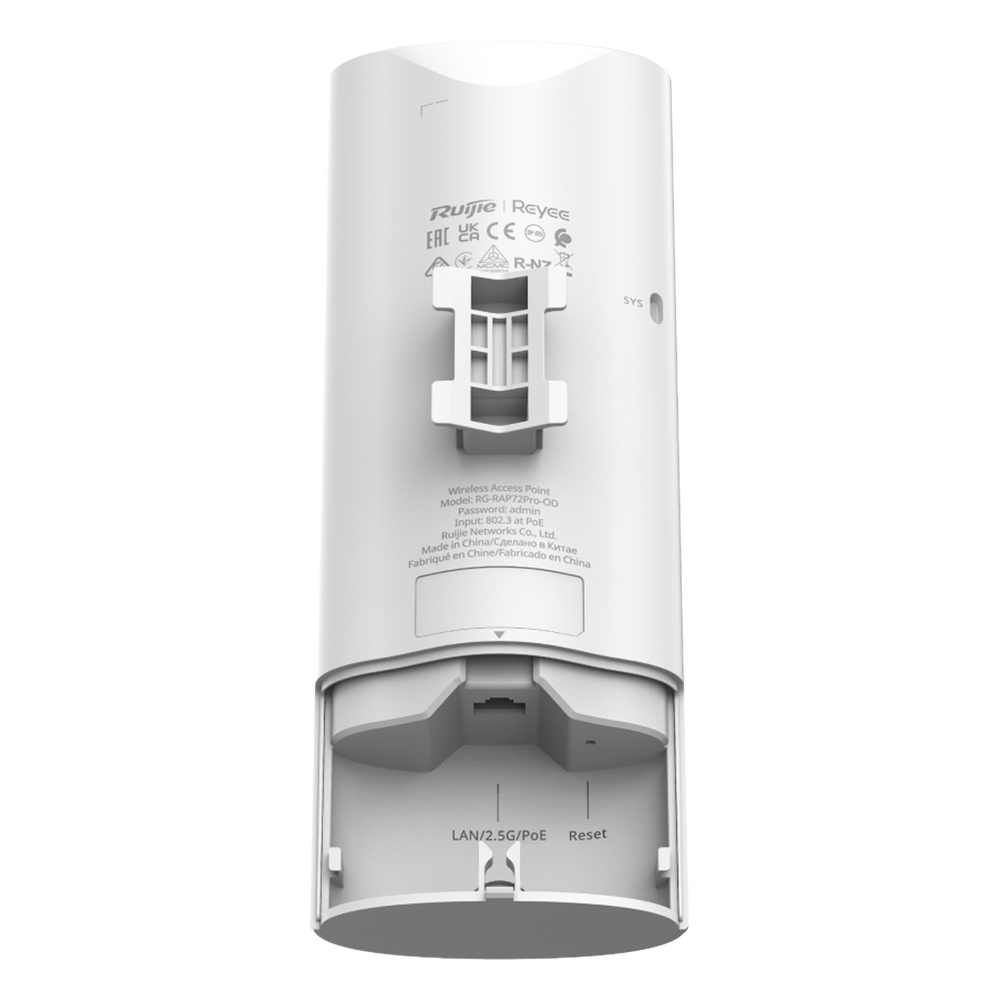 Punto de Acceso Mesh Wi-Fi 7 para Exterior IP65, Doble Banda MLO hasta 512 Usuarios, ancho de banda de hasta 5 Gbps , interior con puerto 2.5G, 802.11 BE19000 MU-MIMO 5X5