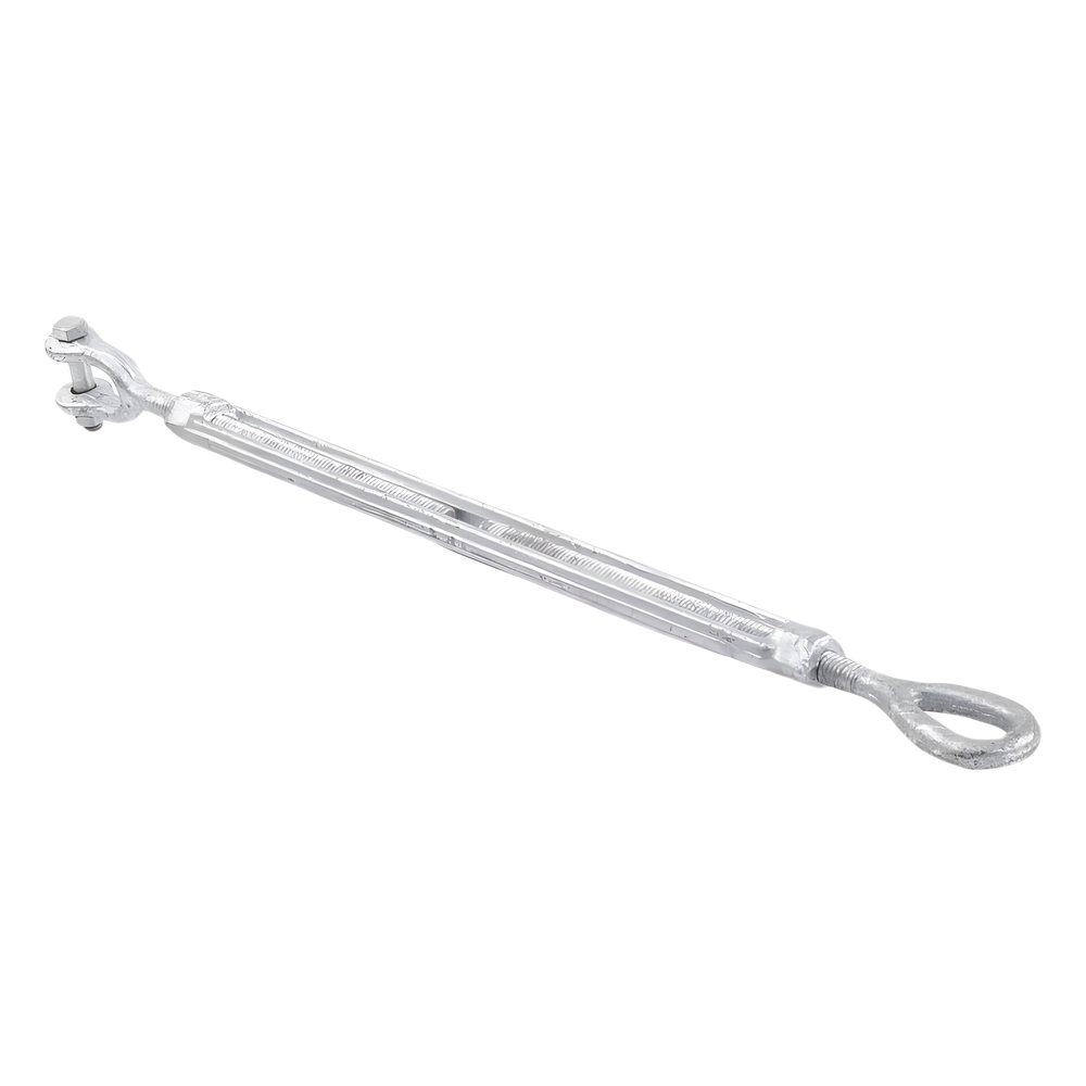 Tensor de 1/2" x 12" Acero Forjado OJO-QUIJADA Galv. Inmersión en Caliente (Carga Max. 2200 lbs).