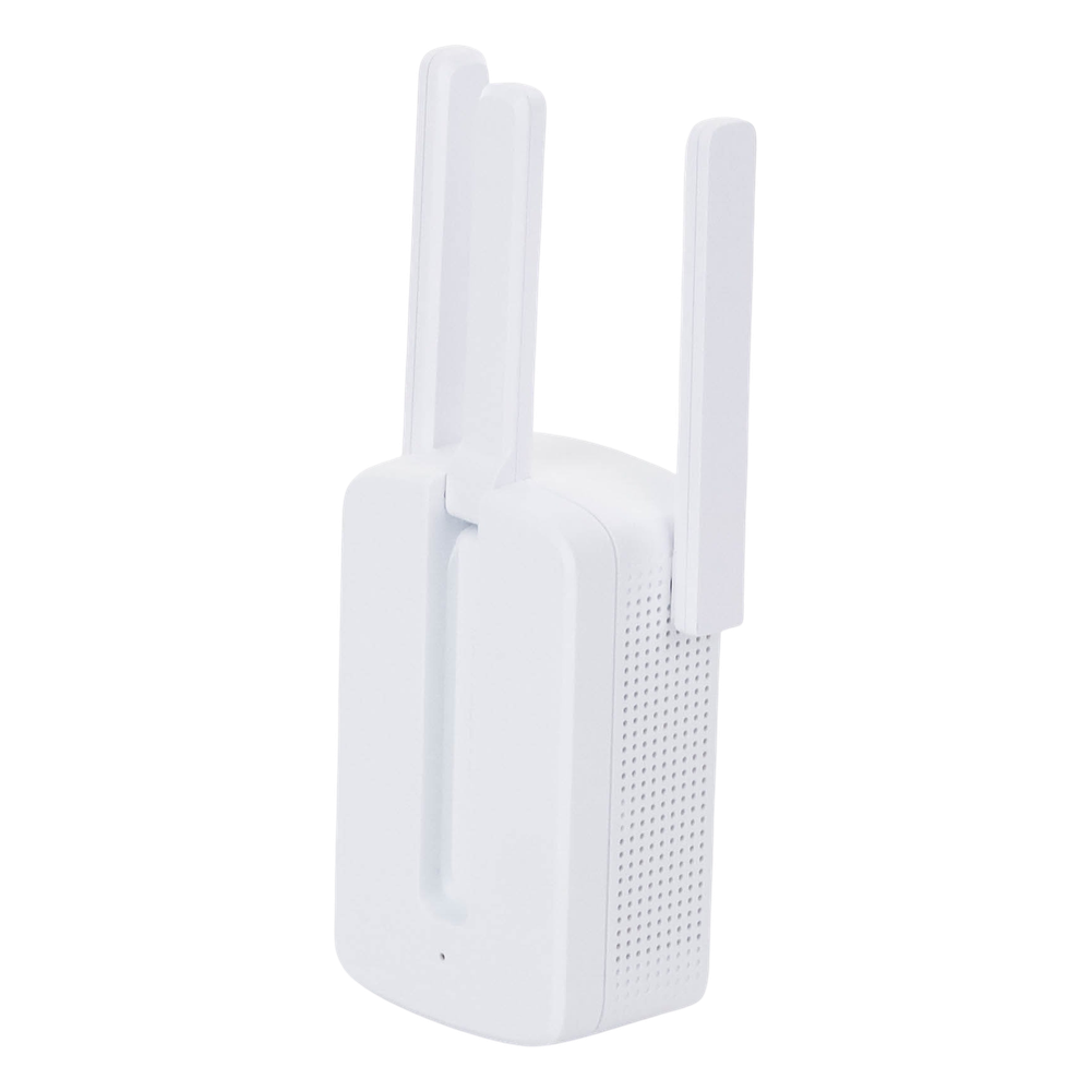 Repetidor / Extensor de Cobertura WiFi N / MU-MISO / 300 Mbps 2.4 GHz / 3 antenas externas / Botón WPS