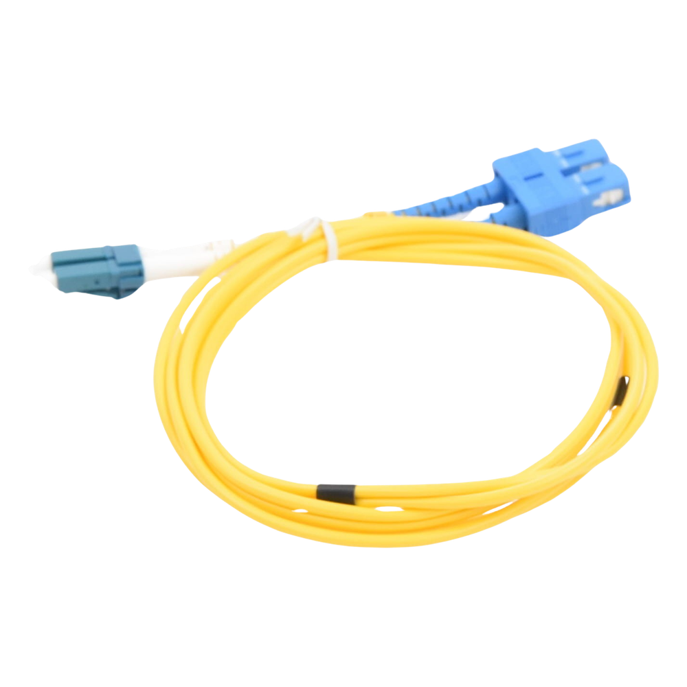 Jumper de Fibra Óptica Monomodo LC/SC Duplex de 1 Metro (3.28 Pies)