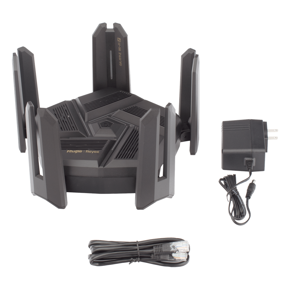Home Router inalámbrico MESH Wi-Fi 7, Diseñado para GAMING con doble puerto WAN 2.5G para Sumar Ancho de banda, 3 puertos LAN 2.5G, 4 puertos LAN Gigabit.