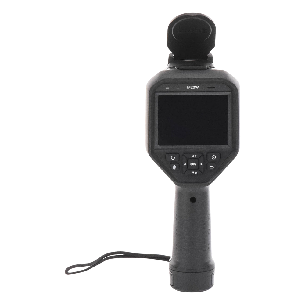 M20W - Cámara Termográfica Portátil Profesional / Rango de temperatura de -20 °C a 550 °C / Alta precisión ±2℃/±2% / Resolución IR 256 x 192 y Cámara Visual 8MP / Pantalla táctil LCD