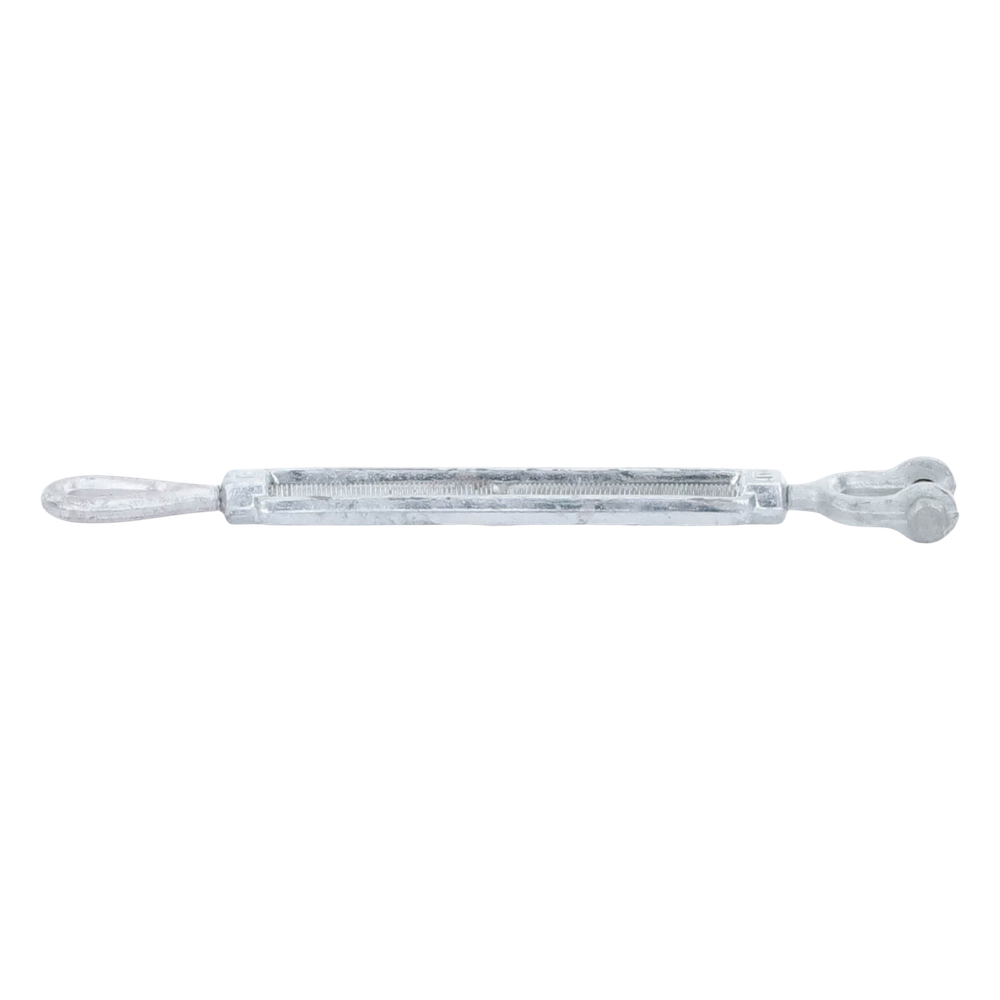 Tensor de 3/8" x 6" Acero Forjado OJO-QUIJADA, Galv. Inmersión en Caliente (Carga Max. 1200 lbs).