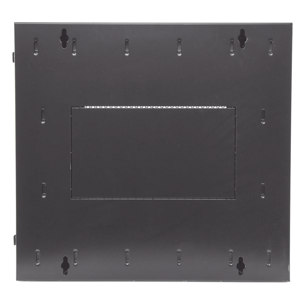 Gabinete PanZone de Montaje en Pared, de 19in, Puerta Ventilada, 12 UR, 635mm de Profundidad, Color Negro