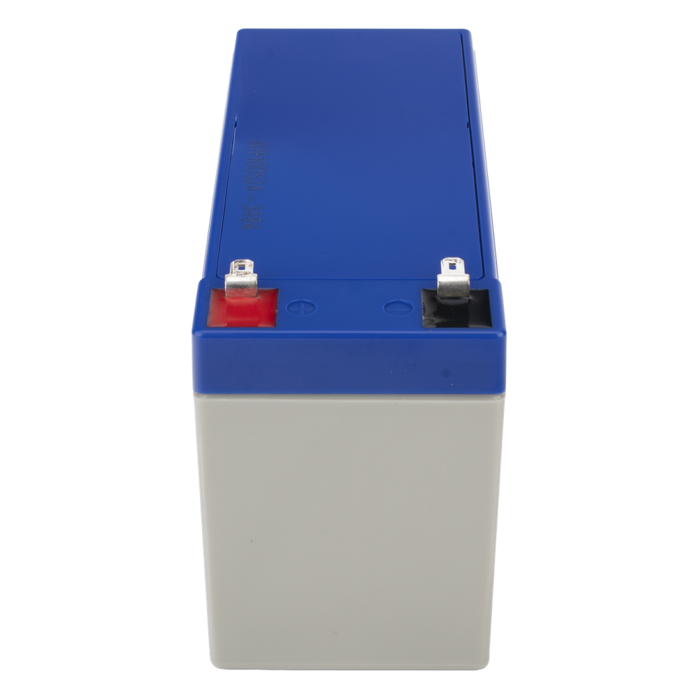Batería de respaldo 12 V | 7 Ah | AGM | Especial para Seguridad Electrónica | UPS | Sistemas de Emergencia | Vida útil 5 años | Terminales F1 + Adaptador F2
