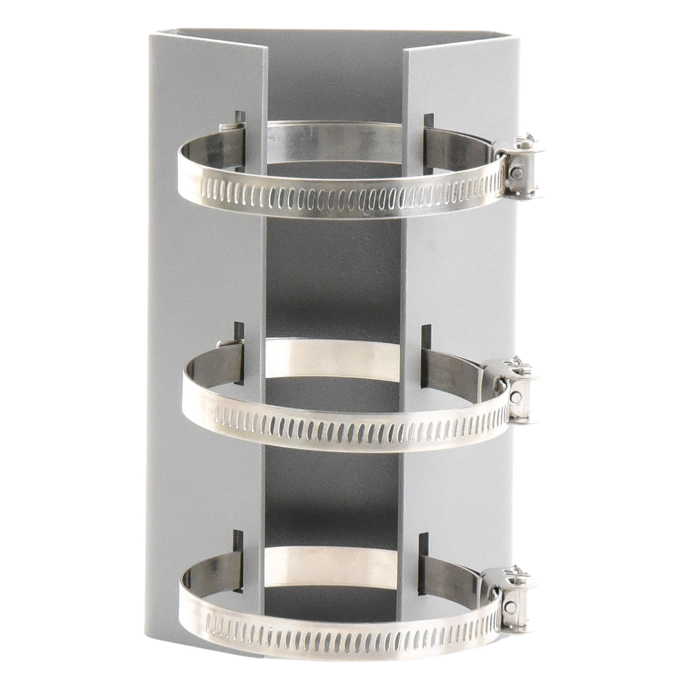 Montaje de Poste para PTZ / Acero Inoxidable / Compatible con PTZ HIKVISION