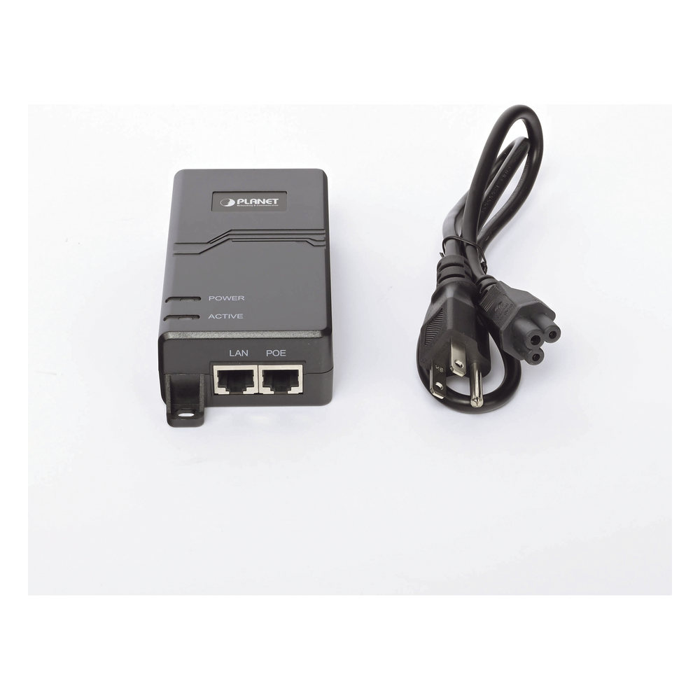 Inyector 802.3bt de 60W en 4-Pares UTP, Compatible con 802.3af/at Gigabit 10/100/1000 Mbps