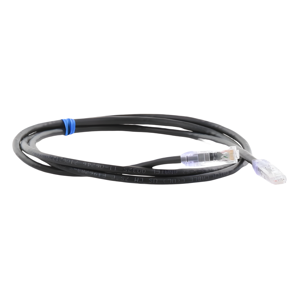 Cable de Parcheo UTP Categoría 6, con Plug Modular en Cada Extremo - 1.5 Metros (4.92 Pies) - Negro