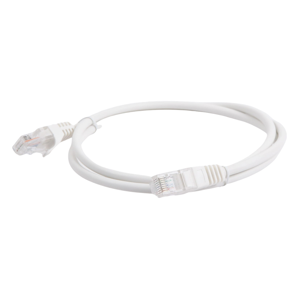 Cable de Parcheo UTP Cat5e - 1 Metro (3.28 Pies) - Blanco