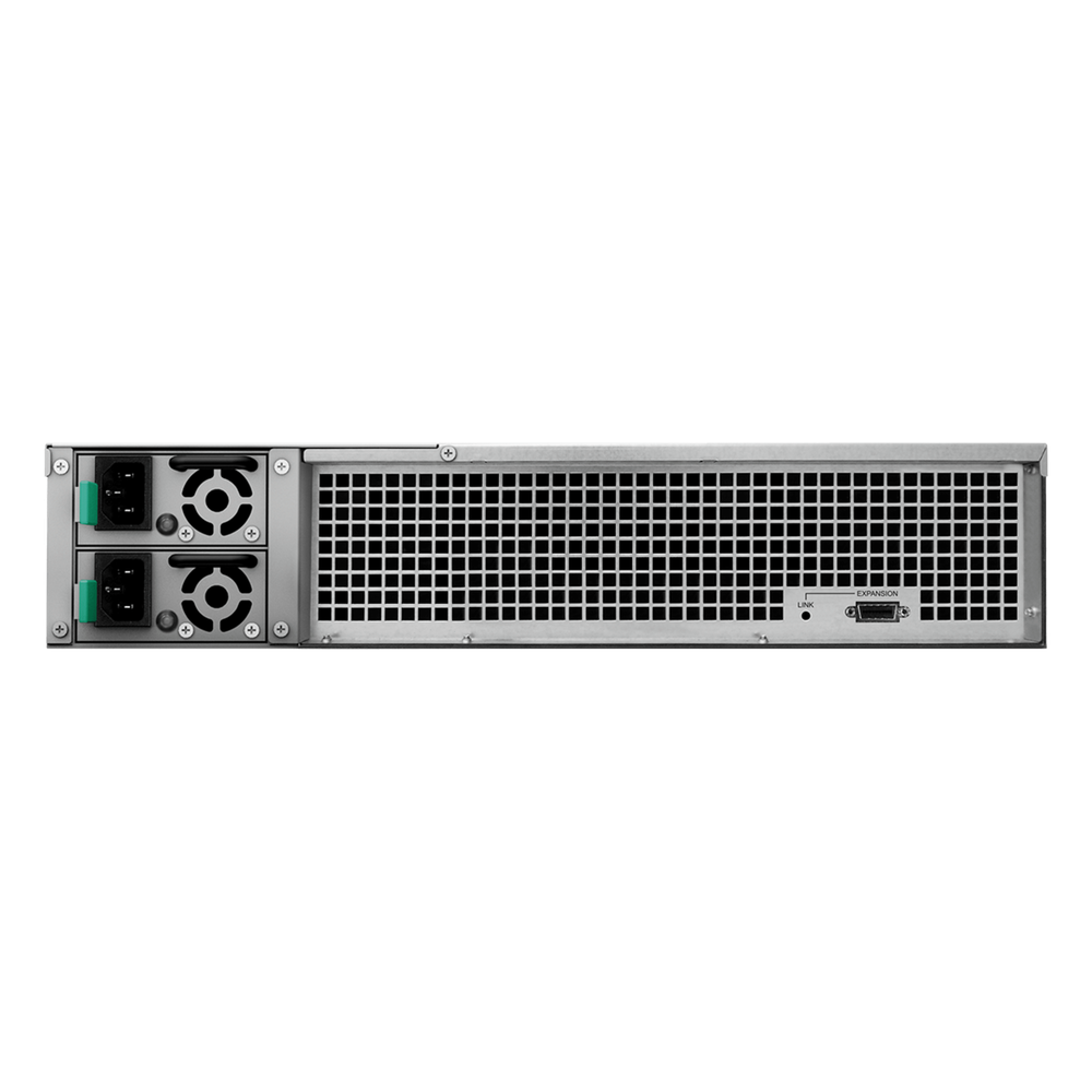 Unidad de Expansión Synology RX1217/RX1217RP | 12 Bahías de Disco | Compatible con RackStation 2U | Expansión de Volumen en Línea | Fuentes de Alimentación Redundantes (RX1217RP) | Administración DSM.