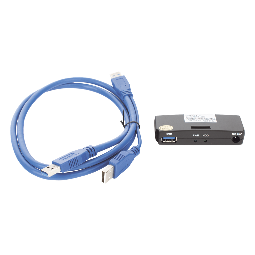 Lector Externo de Disco Duro XMR Series compatible con los modelos XMR401HDS, XMR401AHDS, XMR404HD.