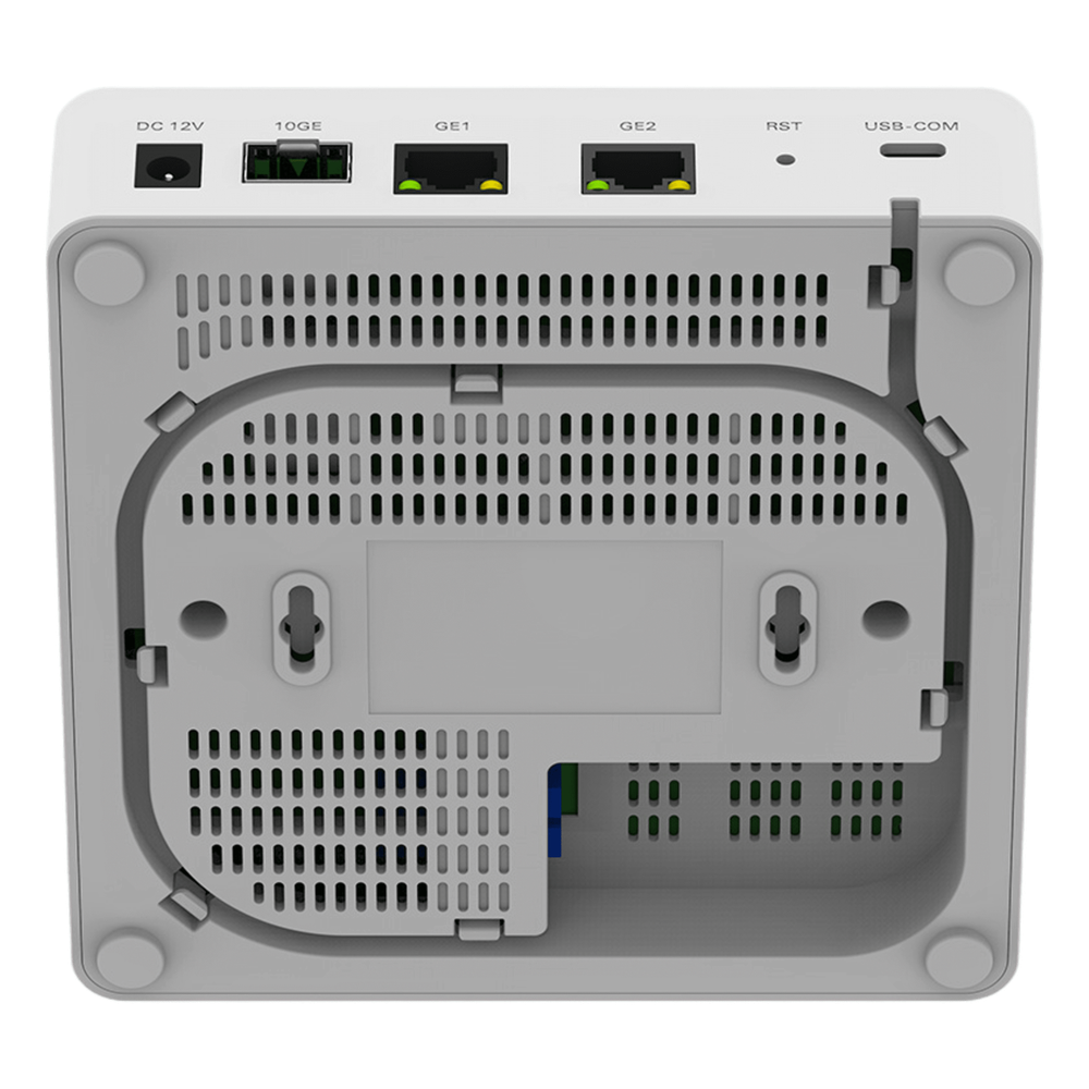 Mini OLT de 1 Puerto GPON SC/UPC con 3 puertos Uplink (2 puertos Gigabit Ethernet + 1 puerto SFP/SFP+) , hasta 64 ONUs / ONTs