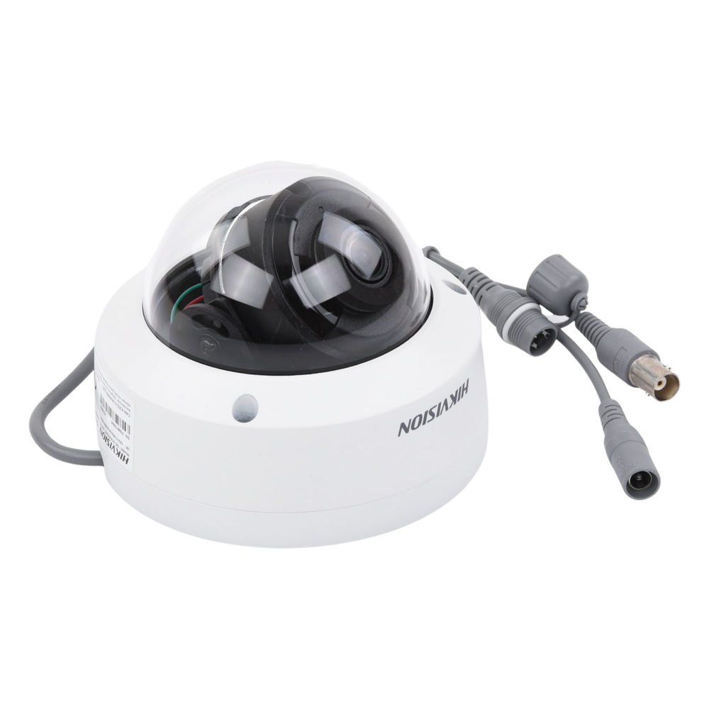 Domo TURBOHD 2 Megapixel (1080p) / Lente 2.8 mm / 30 mts IR EXIR / TVI-AHD-CVI-CVBS / IK10 / IP67 / WDR 120 dB / Ultra Baja Iluminación / Metal