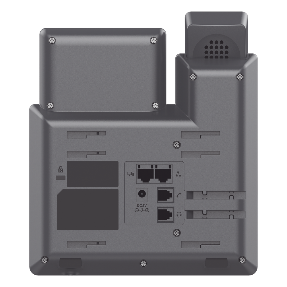 Teléfono IP Grado Operador, 2 líneas SIP con 4 cuentas, codec Opus, IPV4/IPV6 con gestión en la nube GDMS