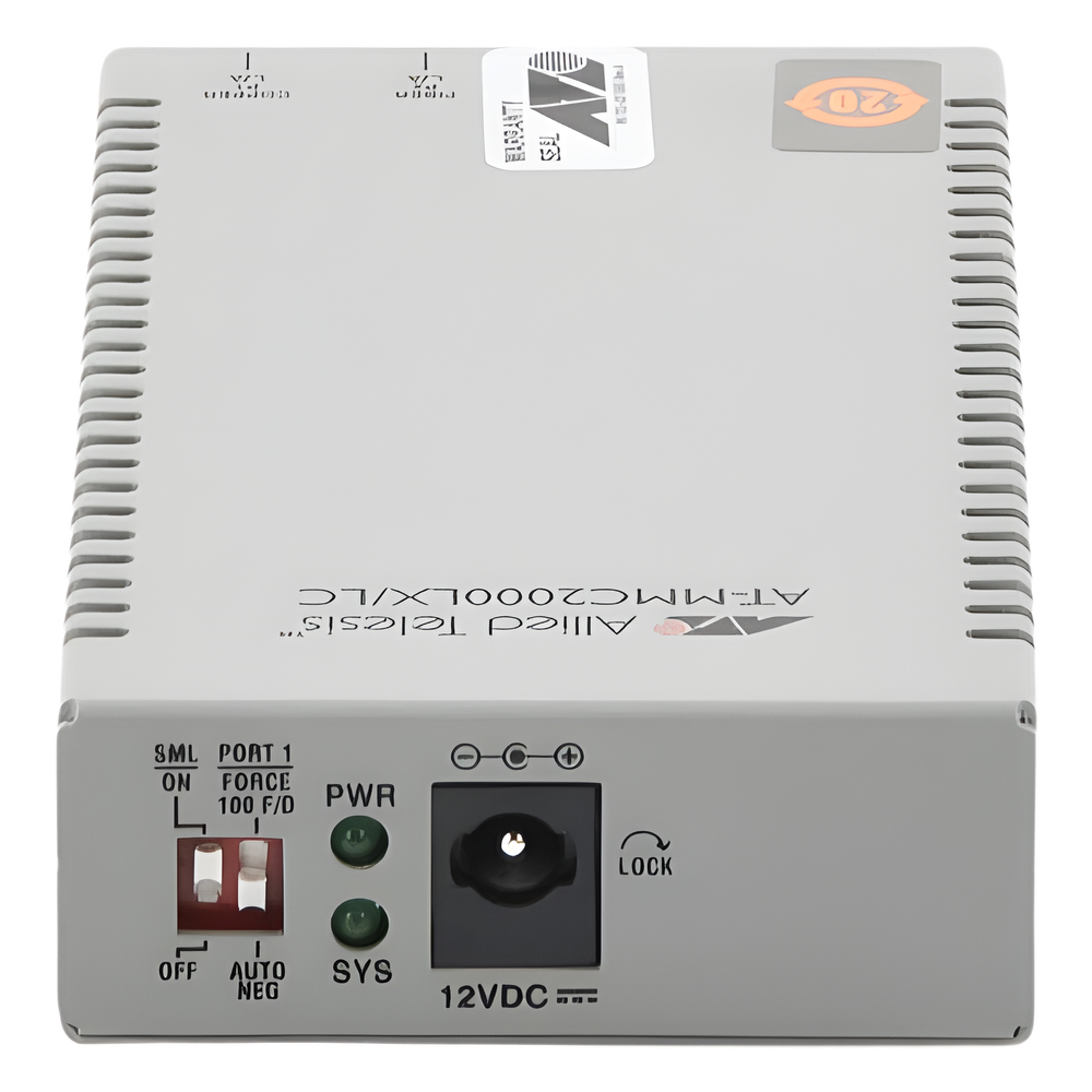 Convertidor de medios Gigabit Ethernet a fibra óptica, conector LC, monomodo (SMF), versión TAA (Trade Agreement Act), 10 km