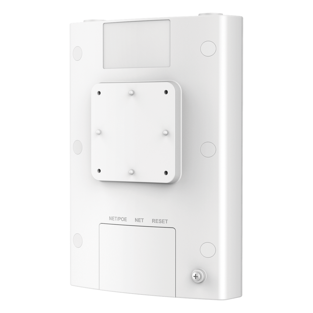 Punto de acceso para exterior Wi-Fi 802.11 ac 2.33 Gbps, Wave-2, MU-MIMO 4x4:4, de largo alcance con administración desde la nube gratuita o stand-alone.