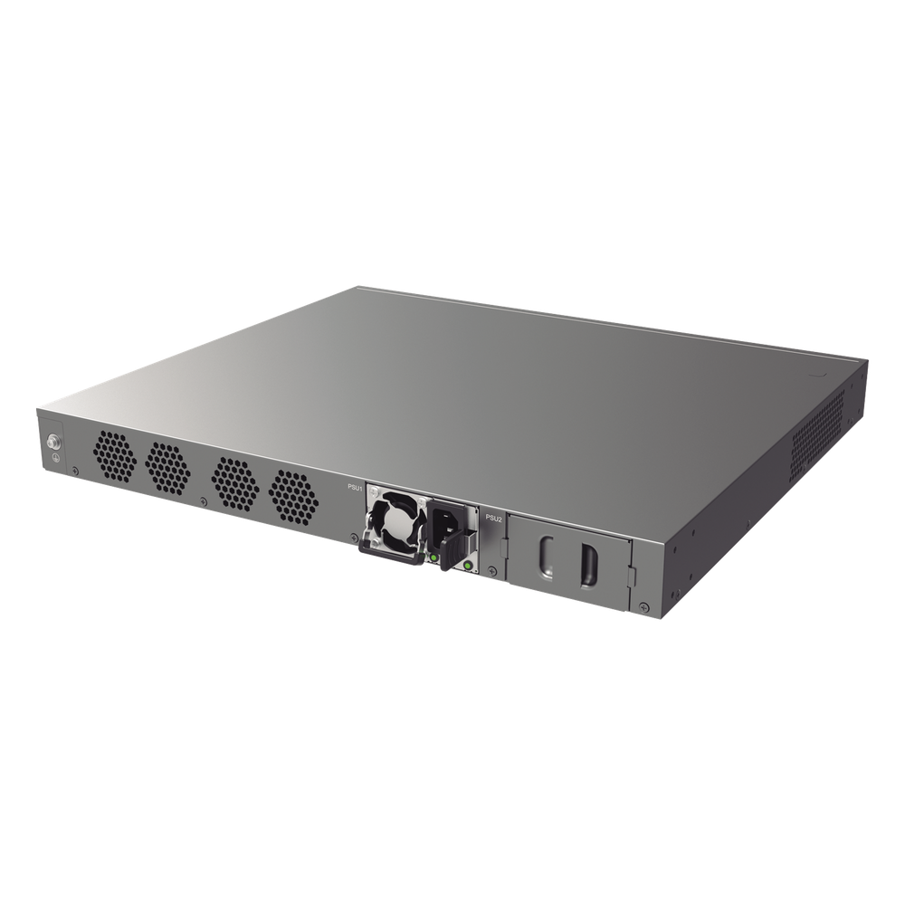 Switch Capa 3 Administrable / 48 puertos 10/100/1000 Mbps + 6 Puertos SFP+ de 10 Gigabits / Compatible con GWN Cloud.