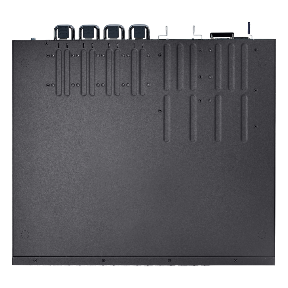 Switch Gestionado L3+ / 26 Puertos 10G SFP+ + 6 Puertos 10G/5G SFP28 / 820 Gbps Capacidad Conmutación / 410 Gbps Ancho Banda / Apilamiento 4 Unidades / Redundancia PSU / Montaje Rack