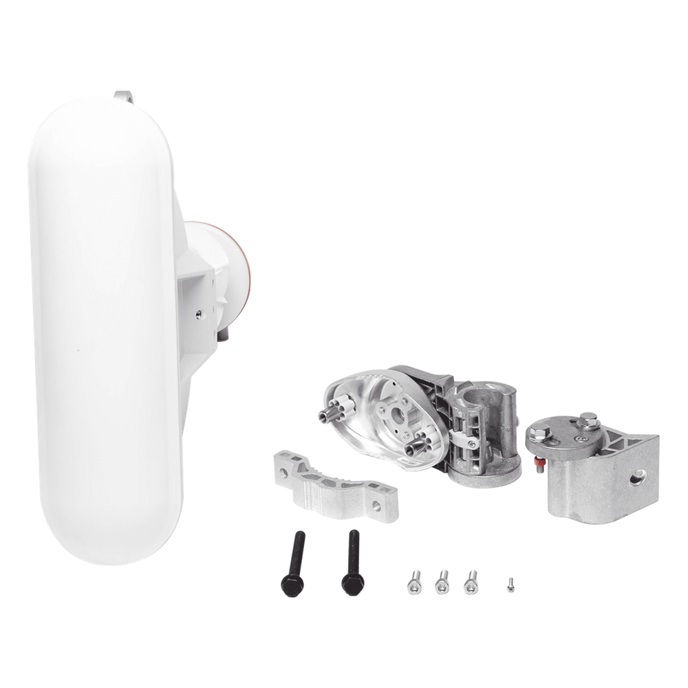 Antena Sectorial Asimétrica Carrier Class apertura 60 grados tipo cuerno 17 dBi 5180-6000 MHz conectores tipo N hembra
