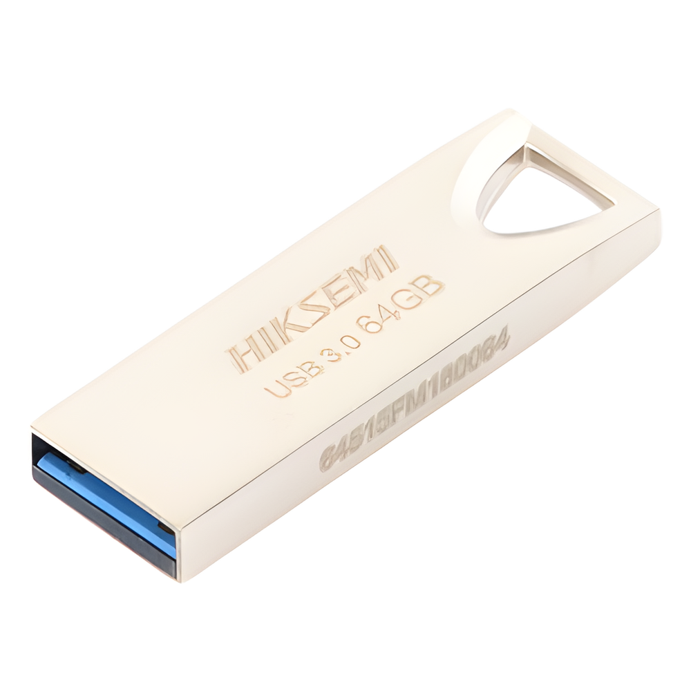 Memoria USB M200 de 64 GB / USB 3.0 / Cuerpo Metálico / Lectura 80 MB/s / Compatible con Windows, macOS, Linux y Android