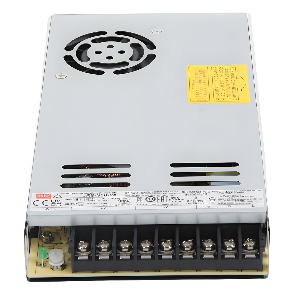 Fuente de Poder Industrial Conmutada 350W de Potencia, 24Vcc, 14.6A