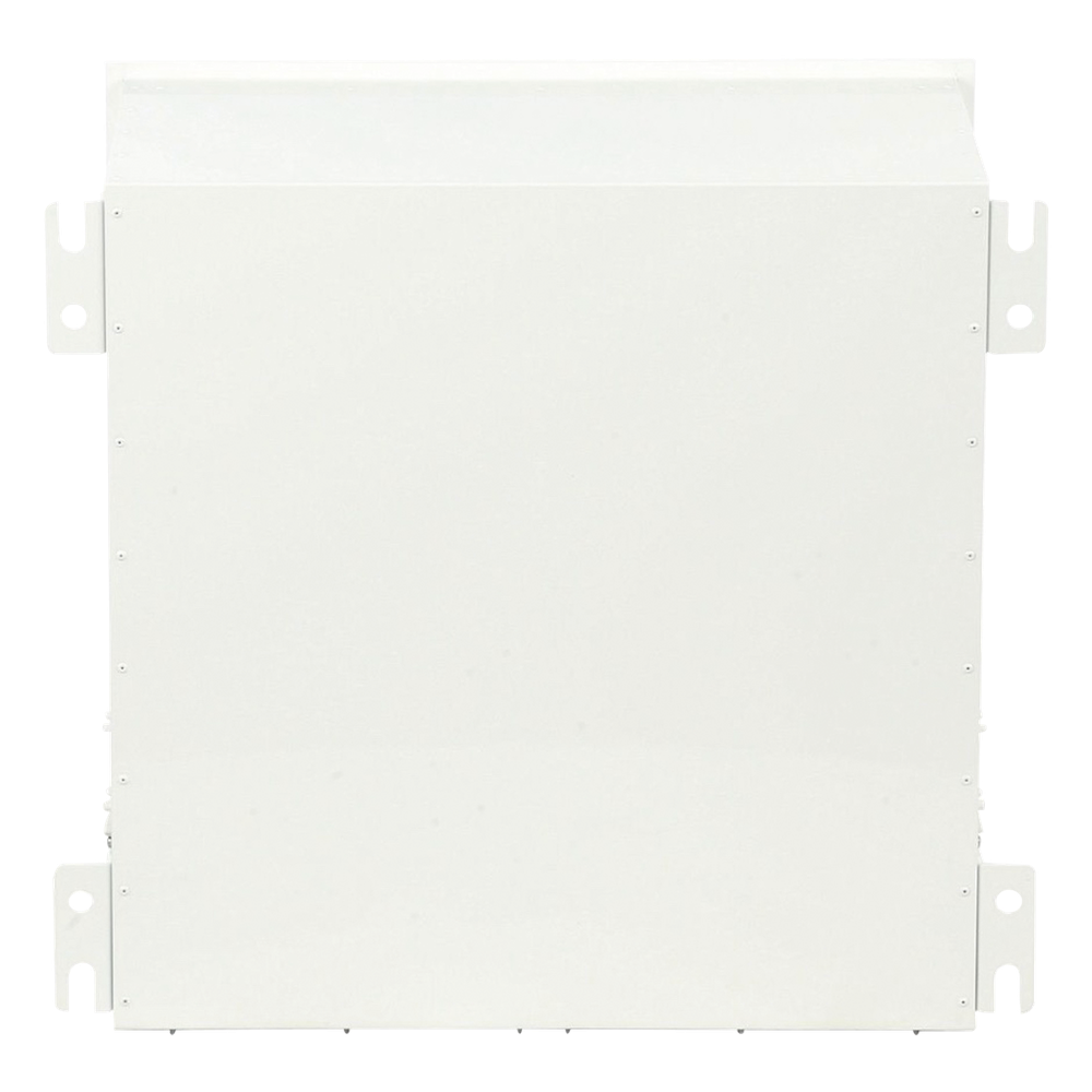 Gabinete PanZone Premium, de Montaje en Techo, Con 2 UR Para Equipo Activo y 6 UR Para Paneles de Parcheo, Fabricado en Acero, Color Blanco