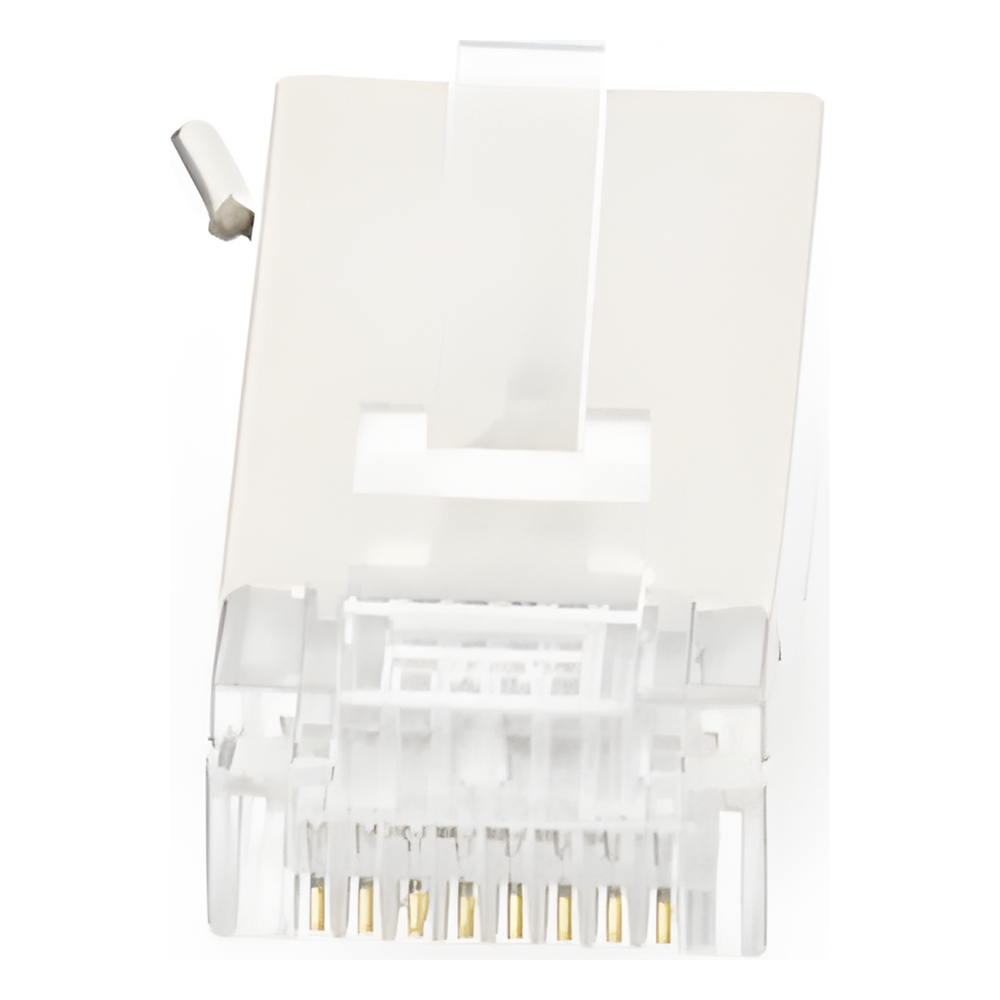 Conector RJ45 para Cable FTP/STP Categoría 5E - Blindado con Pin a Tierra