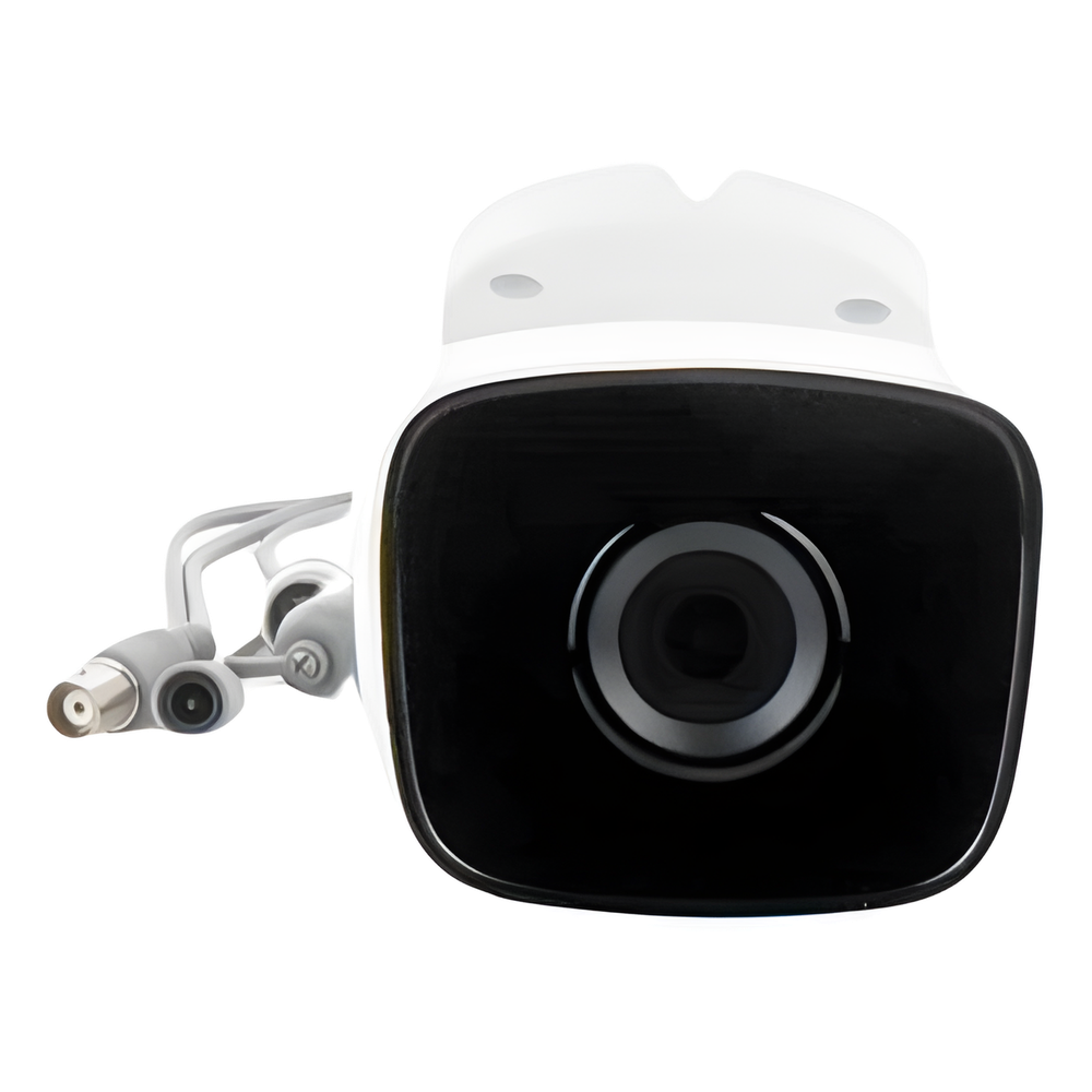 Bala TURBOHD 2 Megapíxeles (1080p) / Gran Angular 103º / Lente 2.8 mm / METAL / IR EXIR Inteligente 40 mts / Exterior IP66 / TVI-AHD-CVI-CVBS / dWDR